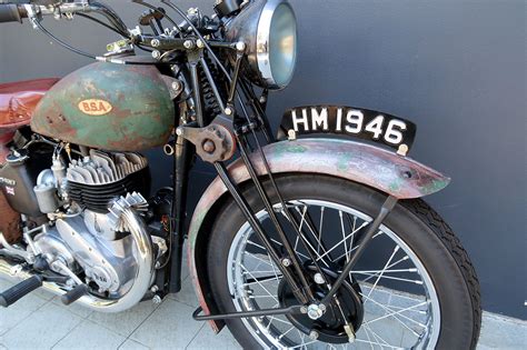 Sold Bsa M20 500cc Motorcycle Auctions Lot 50 Shannons