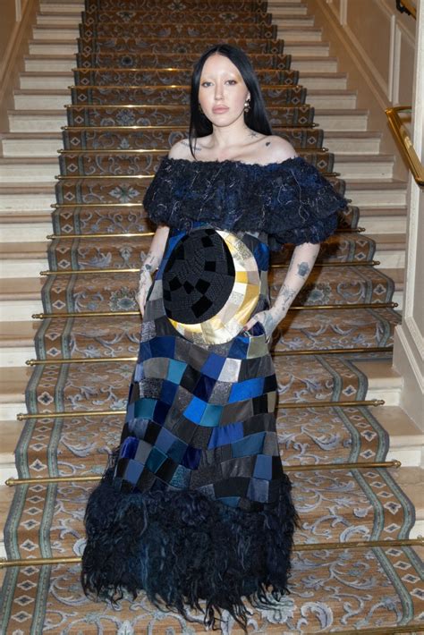 noah cyrus brings the night sky to viktor and rolf s haute couture show footwear news fashnfly