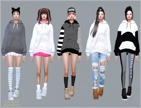 Female Hoodie At Marigold Sims 4 Updates