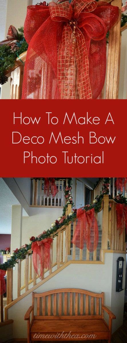 You try to tie a bow neatly, but then it turns out wonky, lopsided or creased. How To Make A Deco Mesh Bow Photo Tutorial | Deco mesh ...
