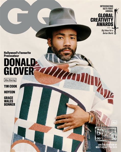 British Gq Magazine April 2023 Donald Glover Cover Feature Yourcelebritymagazines