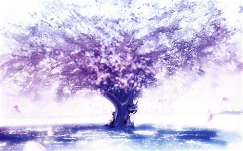 Purple Tree Wallpapers Wallpaper Cave