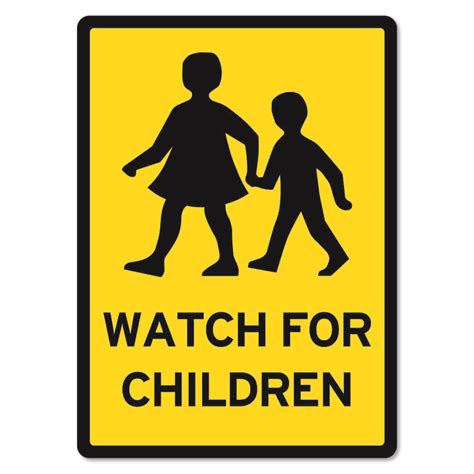 Watch For Children Signage The Signmaker