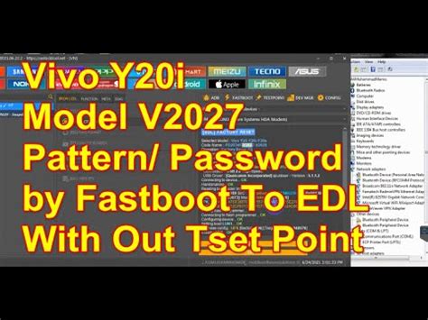 Vivo Y I Unlock Pattern Password By Fastboot To EDL With Out Test Point YouTube