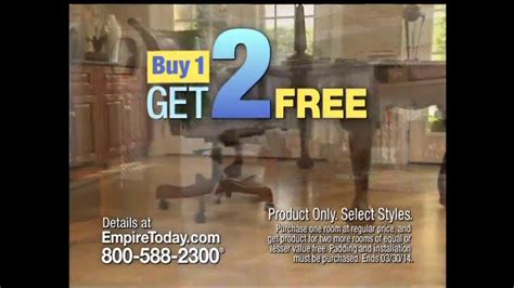 Empire Today Tv Commercial Buy One Get Two Free Stories Ispottv