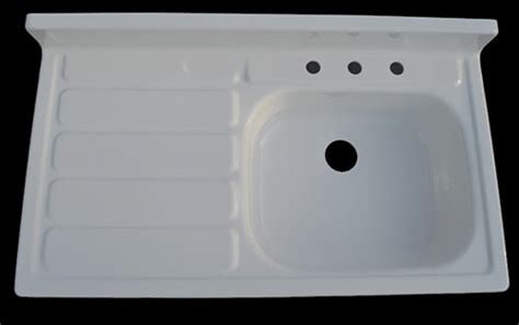Reproduction 1955 Drainboard Kitchen Sink New From Nelsons Retro Renovation