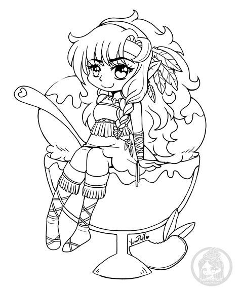 By best coloring pagesapril 30th 2018. Chibis - Free Chibi Coloring Pages • YamPuff's Stuff