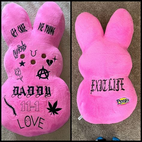 Huge 3ft 38 Lil Peep Tatted Plushies Please Read Full Etsy