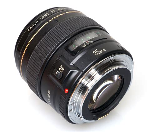 Canon Ef 85mm F18 Usm Interchangeable Lens Review
