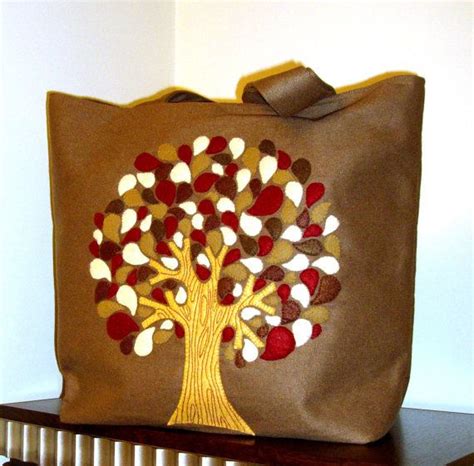 Handmade Wool Artful Handbag