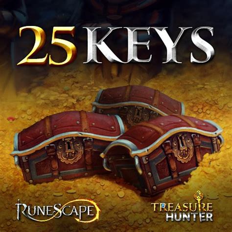 25 Treasure Hunter Keys Runescape 3 Instant Access