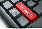 Keyboard Button Word Scam Alert Stock Photo (Edit Now) 1013735752