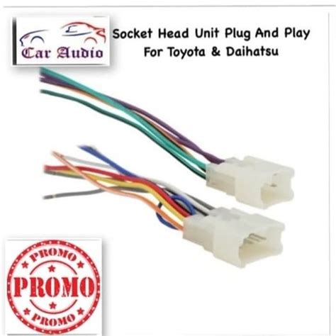 Jual Soket Plug And Play Atau Soket Pnp Head Unit Toyota Daihatsu Di