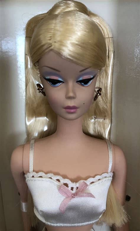 Bfmc Limited Edition Silkstone Lingerie Blonde Barbie Doll Ebay