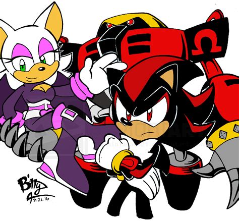 Sonic Heroes Team Dark By Ninjahaku21 On Deviantart