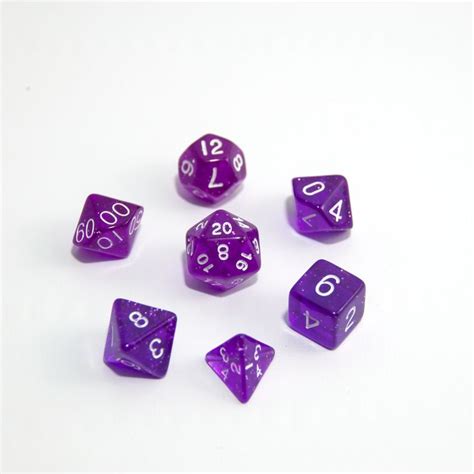 Arcane Aura Polyhedral Dice Set — Thediceoflife Dice Jewelry And
