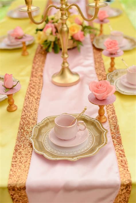 Beauty And The Beast Party By Sweetly Chic Events Belle Birthday