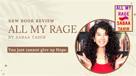 sabaa tahir s new book all my rage book review excellent book must read youtube