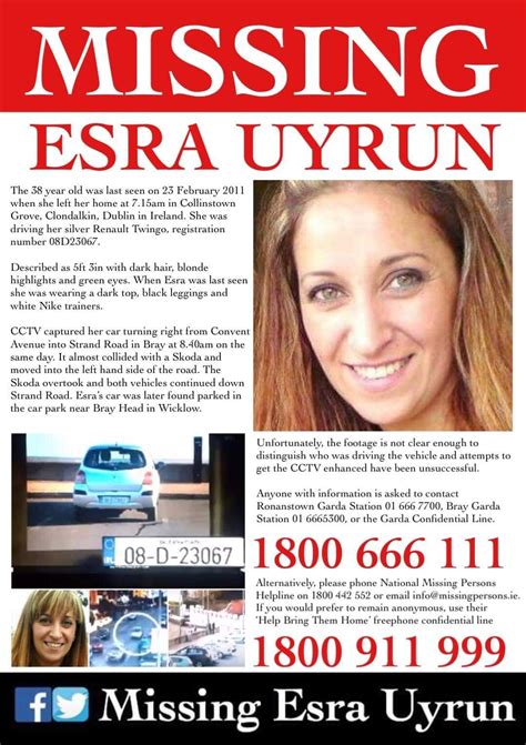 Missing Esra Uyrun Home