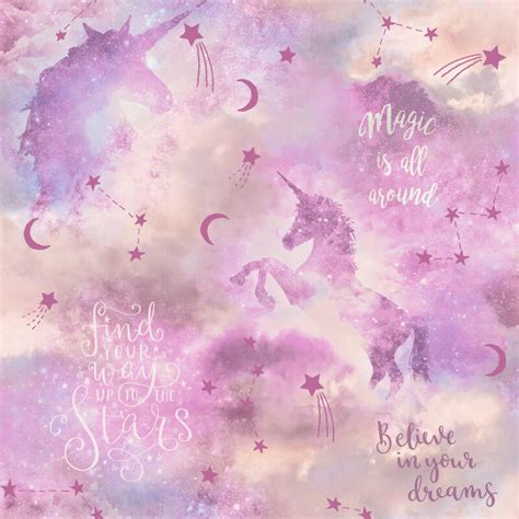 Unicorn galaxy wallpapers girly pastel glitter iphone rainbow sparkle pink backgrounds quotes gold glitter unicorn, digital paper, rainbow clouds, unicorn faces jpg, geometric pattern, pastel unicorns. Arthouse Galaxy Unicorn Blush Multi Glitter Wallpaper - 292901