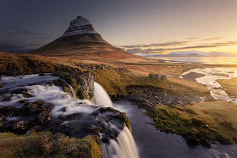 Kirkjufell Islande Islande