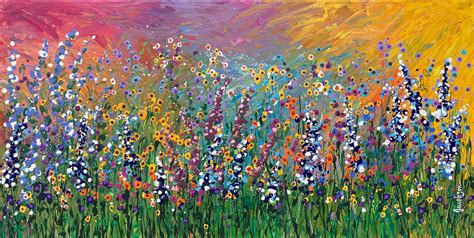 Large Wildflower Paintings Up To 30x40 Linda Calvert Jacobson