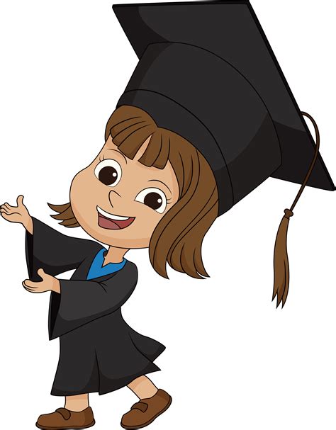 Cartoon Graduate Students Stickers Vector Art Thinkstock Images