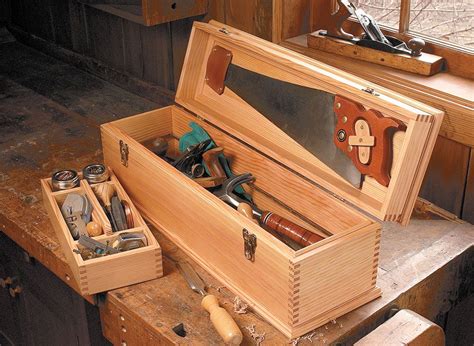 Making A Box Jointed Tool Tray Recently On The Woodsmith Shop We