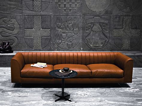 Quilt Leather Sofa By Tacchini Design Pearsonlloyd