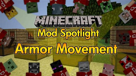 Minecraft Mod Review Armor Movement Youtube