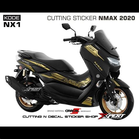 Jual Cutting Sticker Yamaha Nmax 155 Tahun 2020 Bahan Oracal Original