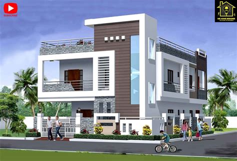 Modern 2 Floor elevation designs | Indian house exterior design, Small ...