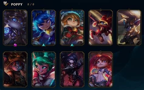 Everyone Excited About Their New Poppy Skins And Im Just Sitting Here