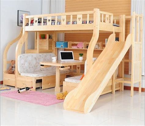 Drive two screws from the inside into the 2 x 6 and one into 2 x 4. 13 Best Of Loft Bed with Slide Plans | Cool kids bedrooms, Kid beds, Kids bedroom furniture