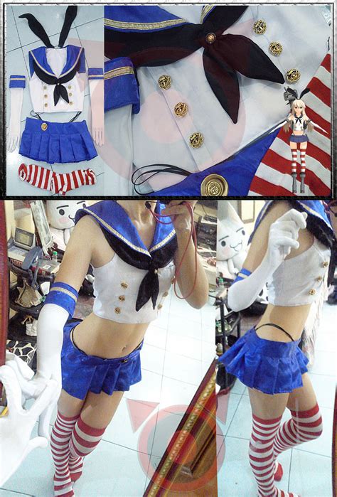 Shimakaze Kantai Collection Costume By Mimim0nster On Deviantart