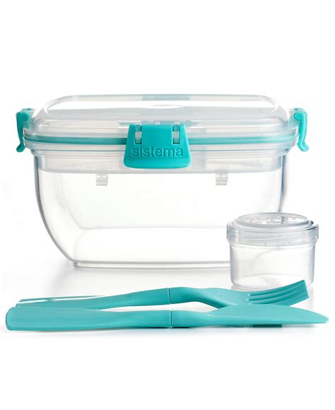 Salad To Go Food Storage Container Everything Turquoise
