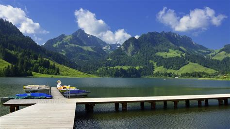 All activities and leisure culture and heritage eating and going out accommodation. Schwarzsee - Lake in Switzerland - Thousand Wonders