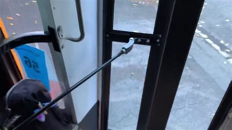 Vancon School Bus Manual Door Youtube