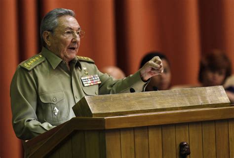 Raul Castro Speech Scolds Cubans For Corruption Theft Loud Music And