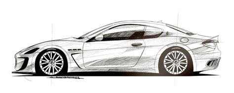 Maserati Granturismo Mc Concept Cómo Dibujar Dibujos Carrito
