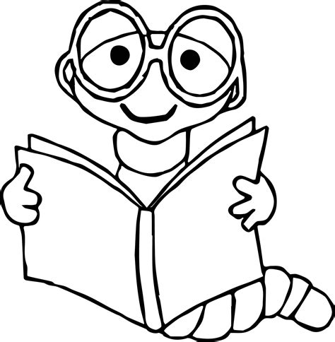 Images Read Book Animal 3rd Grade Coloring Page