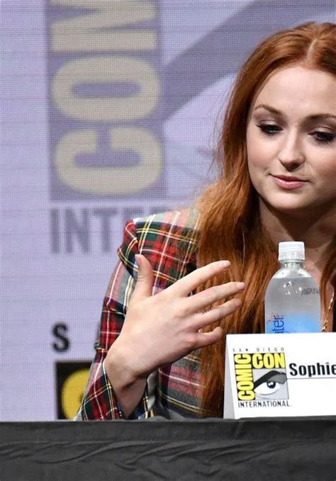 Sophie Turner Game Of Thrones Tv Show Panel At San Diego Comic Con