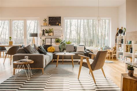 Open Plan Dining And Living Room