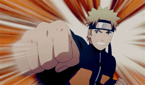 Naruto Shippuden Smile Punch Anime Manga 