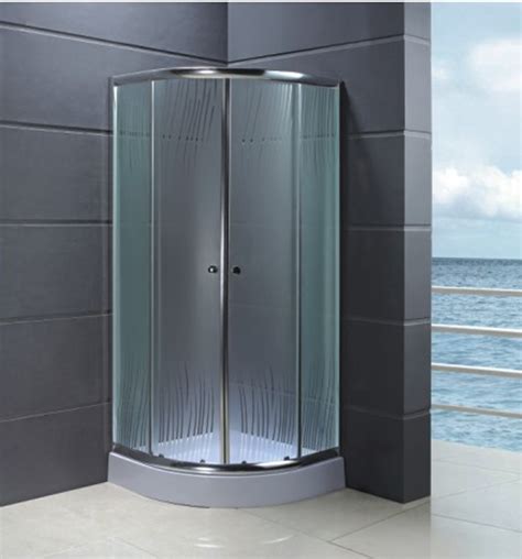 Misty Glass Shower Cabin China Shower Enclosure And Simple Shower