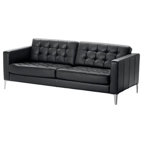 Black Leather Contemporary Sofa Decor Ideas