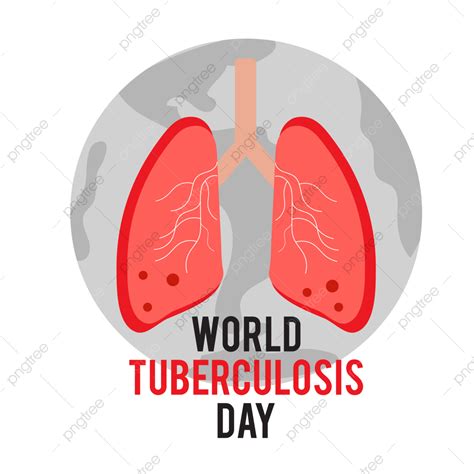 World Tuberculosis Day Vector Hd Images Lungs Representing World