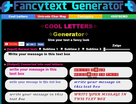 12 Best Free Fancy Text Generator Tools Latest 2020 Techwhoop