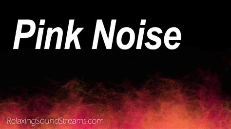Pink Noise 10 Hours With Video ~ Tinnitus Therapy Studying Sleeping