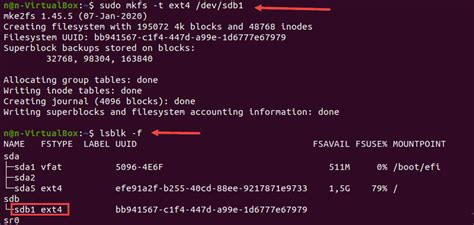 Format With Ext4 Linux